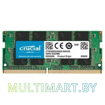 Оперативная память Crucial 4GB DDR4 SODIMM PC4-25600 (CT4G4SFS632A)
